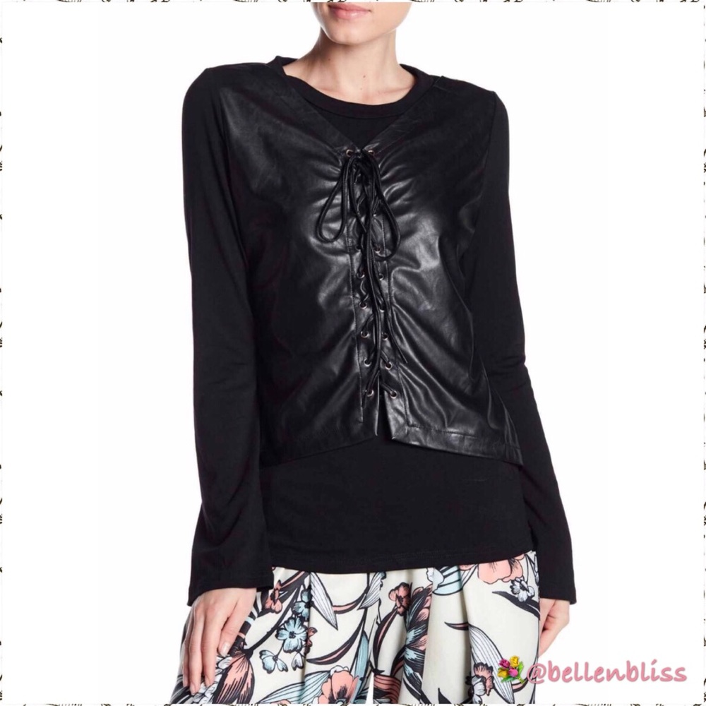 Corset Over Top Shirt by TOV, Size S
